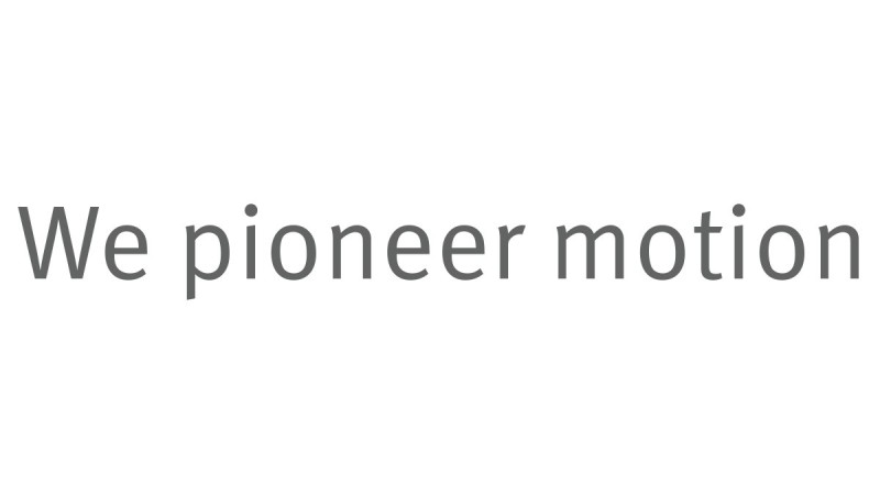 We pioneer motion